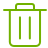 Icone valorisation des déchets vert